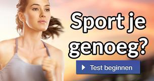 Sport je genoeg?
