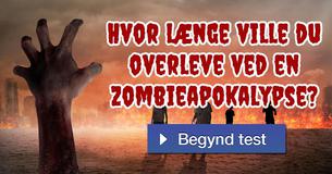 Hvor længe ville du overleve ved en zombieapokalypse? 
