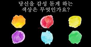 추천★당신의 진짜 성격의 색깔은 무엇일까요?
