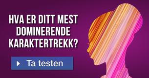 Hva er ditt mest dominerende karaktertrekk?