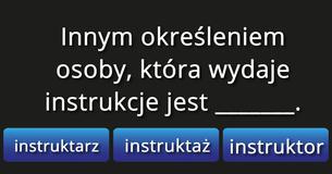 Które słowo jest właściwe?
