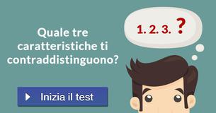 Quale tre caratteristiche ti contraddistinguono?