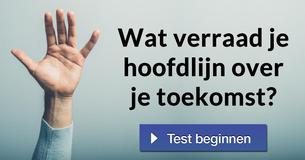 Wat verraad je hoofdlijn over je toekomst? 