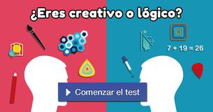 ¿Eres creativo o lógico?