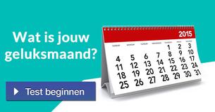 Wat is jouw geluksmaand?