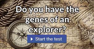 Do you have the genes of an explorer? 