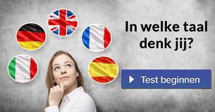 In welke taal denk jij?