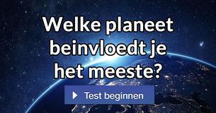 Welke planeet beinvloedt je het meeste?