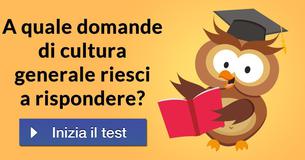 A quale domande di cultura generale riesci a rispondere? 
