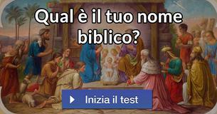 Qual è il tuo nome biblico?