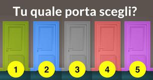 Tu quale porta scegli?