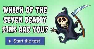 Which of the seven deadly sins are you?