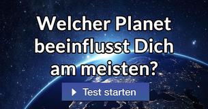Welcher Planet beeinflusst Dich am meisten?