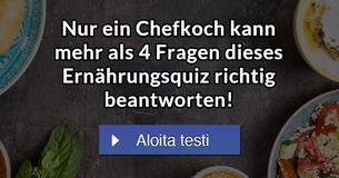 Nur ein Chefkoch kann mehr als 4 Fragen dieses Ernährungsquiz richtig beantworten!