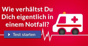 Wie verhältst Du Dich eigentlich in einem Notfall? 