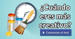 ¿Cuándo eres más creativo?