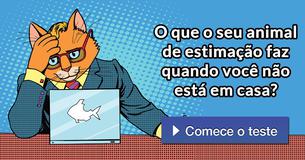 O que o seu animal de estimação faz quando você não está em casa?