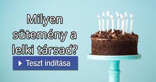Milyen sütemény a lelki társad? 