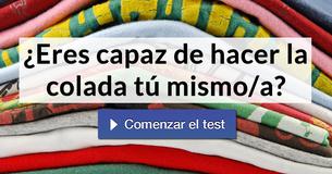 ¿Eres capaz de hacer la colada tú mismo/a?