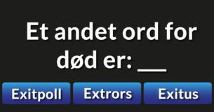 Hvilket ord er det rette?