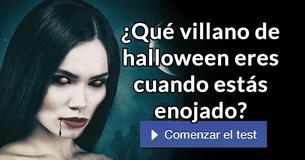 ¿Qué villano de halloween eres cuando estás enojado?
