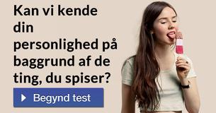 Kan vi kende din personlighed på baggrund af de ting, du spiser?
