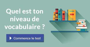 Quel est ton niveau de vocabulaire ?