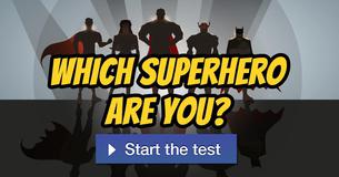 Which superhero are you?