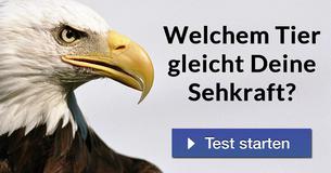 Welchem Tier gleicht Deine Sehkraft?