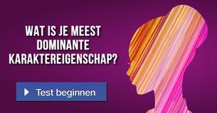 Wat is je meest dominante karaktereigenschap?