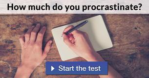 How much do you procrastinate? 