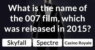 How good is your 007-knowledge?