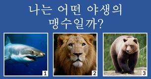 나는 어떤 야생의 맹수일까?