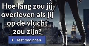 Hoe lang zou jij overleven als jij op de vlucht zou zijn?