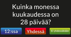 Osaatko vastata näihin 10 kiperään yleistietokysymykseen?