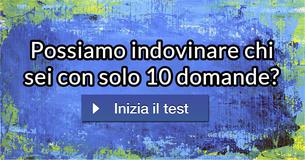 Possiamo indovinare chi sei con solo 10 domande?