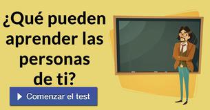 ¿Qué pueden aprender las personas de ti?