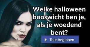 Welke halloween booswicht ben je, als je woedend bent?