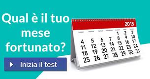 Qual è il tuo mese fortunato? 