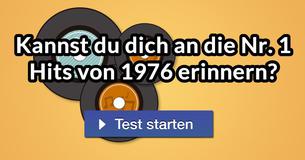 Kannst Du Dich an die Nr. 1 Hits von 1976 erinnern?