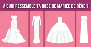 À quoi ressemble ta robe de mariée de rêve ?