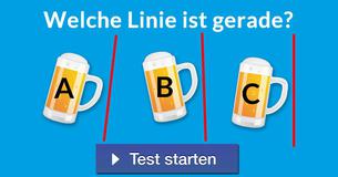 Nur jeweils 1er unter 20 Leuten schafft es diesen Trunkenheitstest nüchtern zu bestehen! Schaffst Du es?