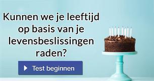 Kunnen we je leeftijd op basis van je levensbeslissingen raden? 