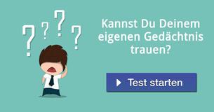 Kannst Du Deinem eigenen Gedächtnis trauen?