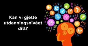 Kan vi gjette utdanningsnivået ditt?