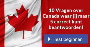 10 Vragen over Canada waar jij maar 5 correct kunt beantwoorden! 
