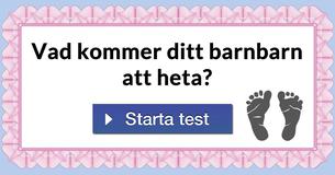 Vad kommer ditt barnbarn att heta?