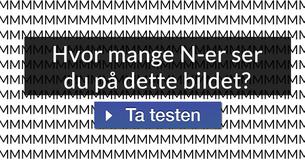 30 sekunder for å teste om du er et geni!