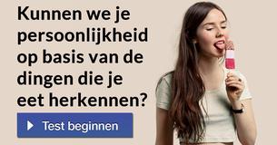 Kunnen we je persoonlijkheid op basis van de dingen die je eet herkennen?