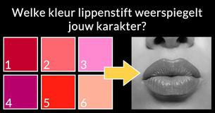 Welke kleur lippenstift weerspiegelt jouw karakter?
